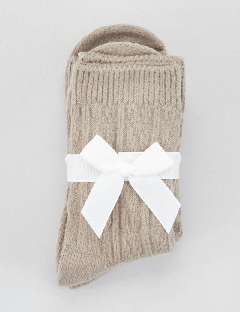 2er Pack Kuschelsocken, Zopfmuster von Jeans Fritz