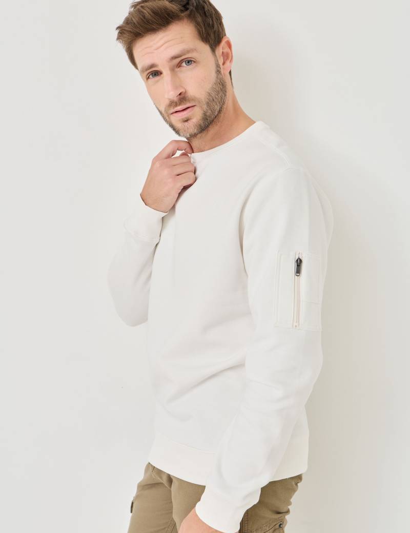 Softes Basic-Sweat mit Rundhals von Jeans Fritz
