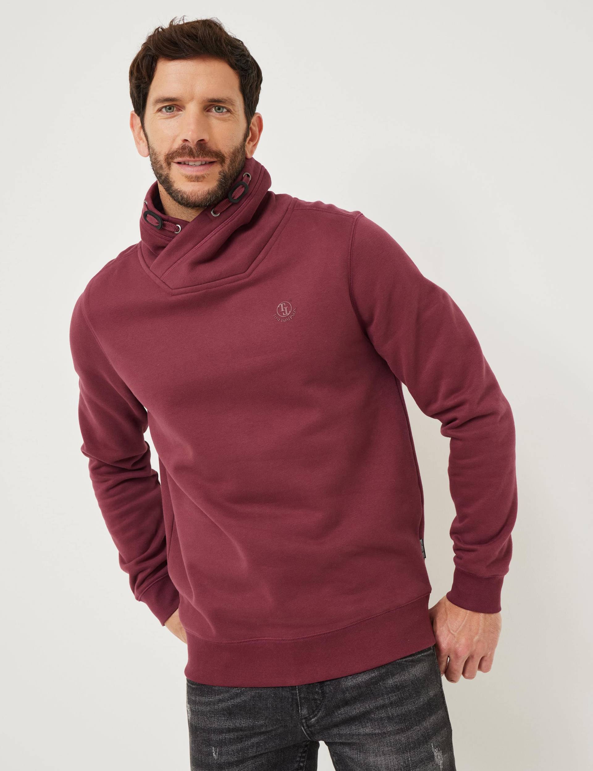 Softes Sweat mit Stehkragen von Jeans Fritz