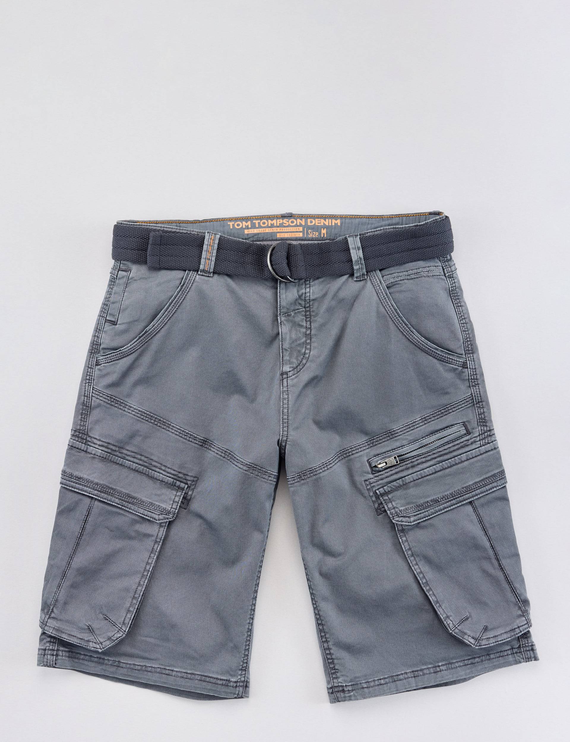 Sportive Cargo Shorts mit Gürtel von Jeans Fritz