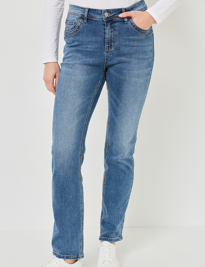 Straight Fit Jeans Modell GISA von Jeans Fritz