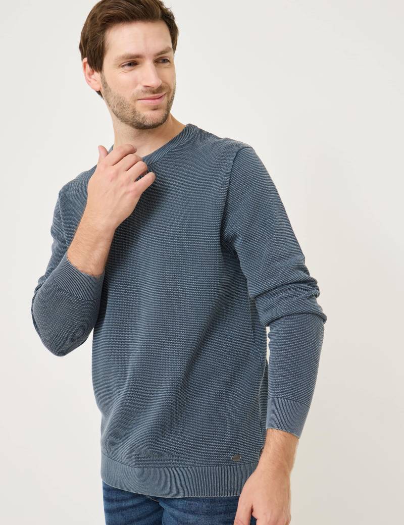 Strickpullover mit Wascheffekten Strickpullover mit Wascheffekten von Jeans Fritz