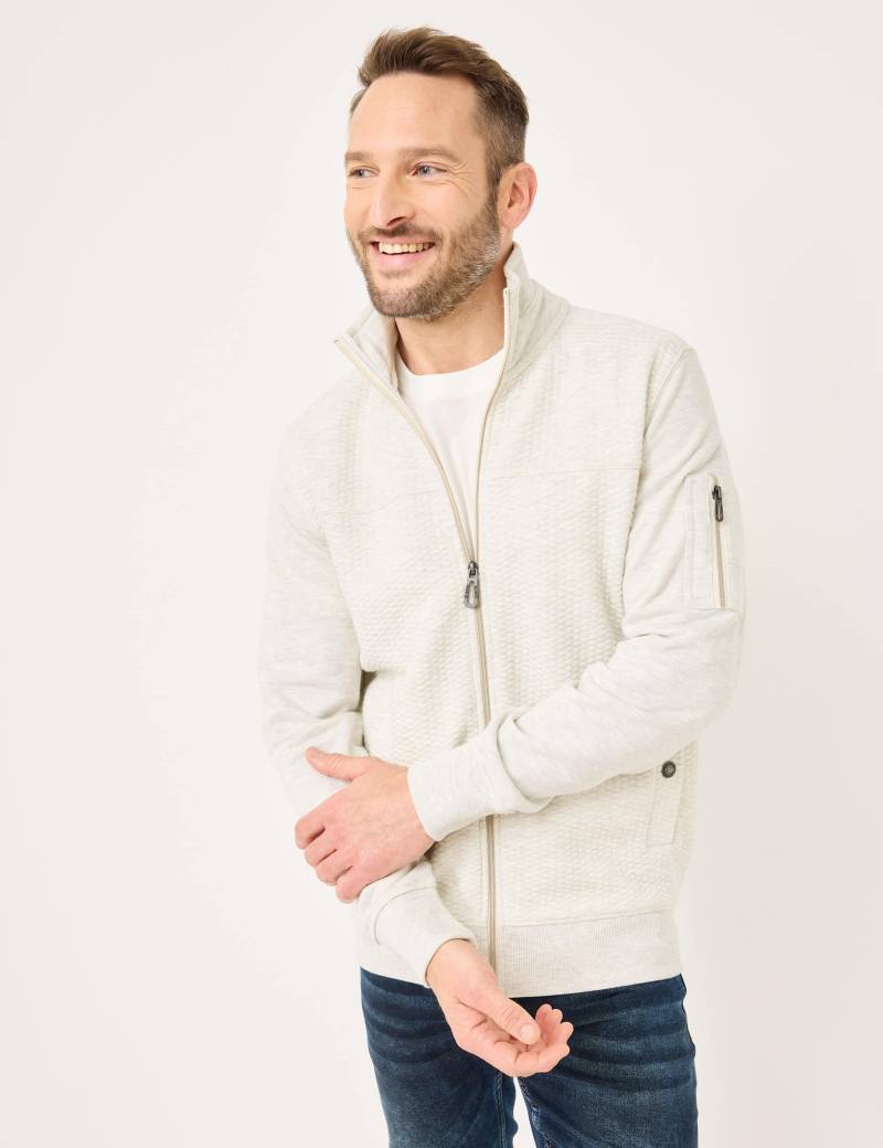 Sweat Cardigan mit Steppoptik von Jeans Fritz