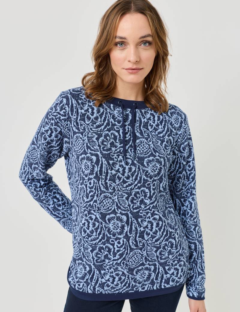 Sweatshirt mit Jacquard-Muster von Jeans Fritz