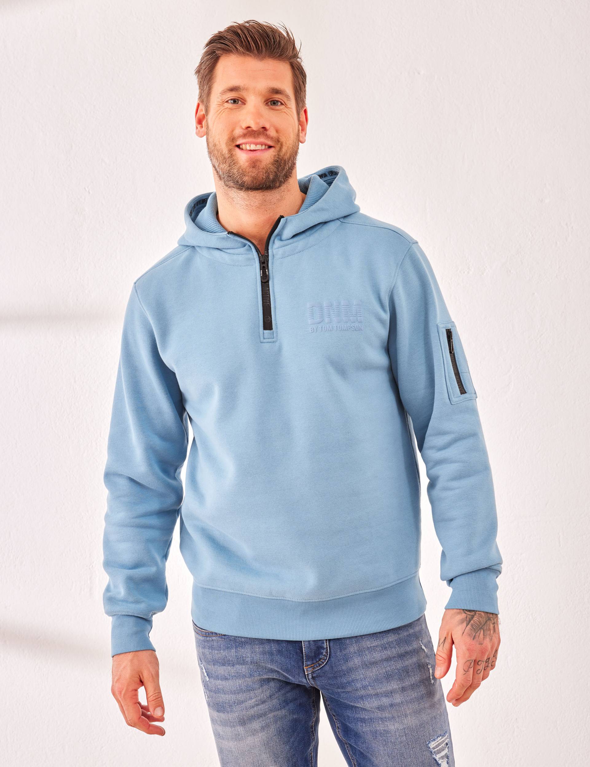 Sweat-Hoodie mit Zip von Jeans Fritz