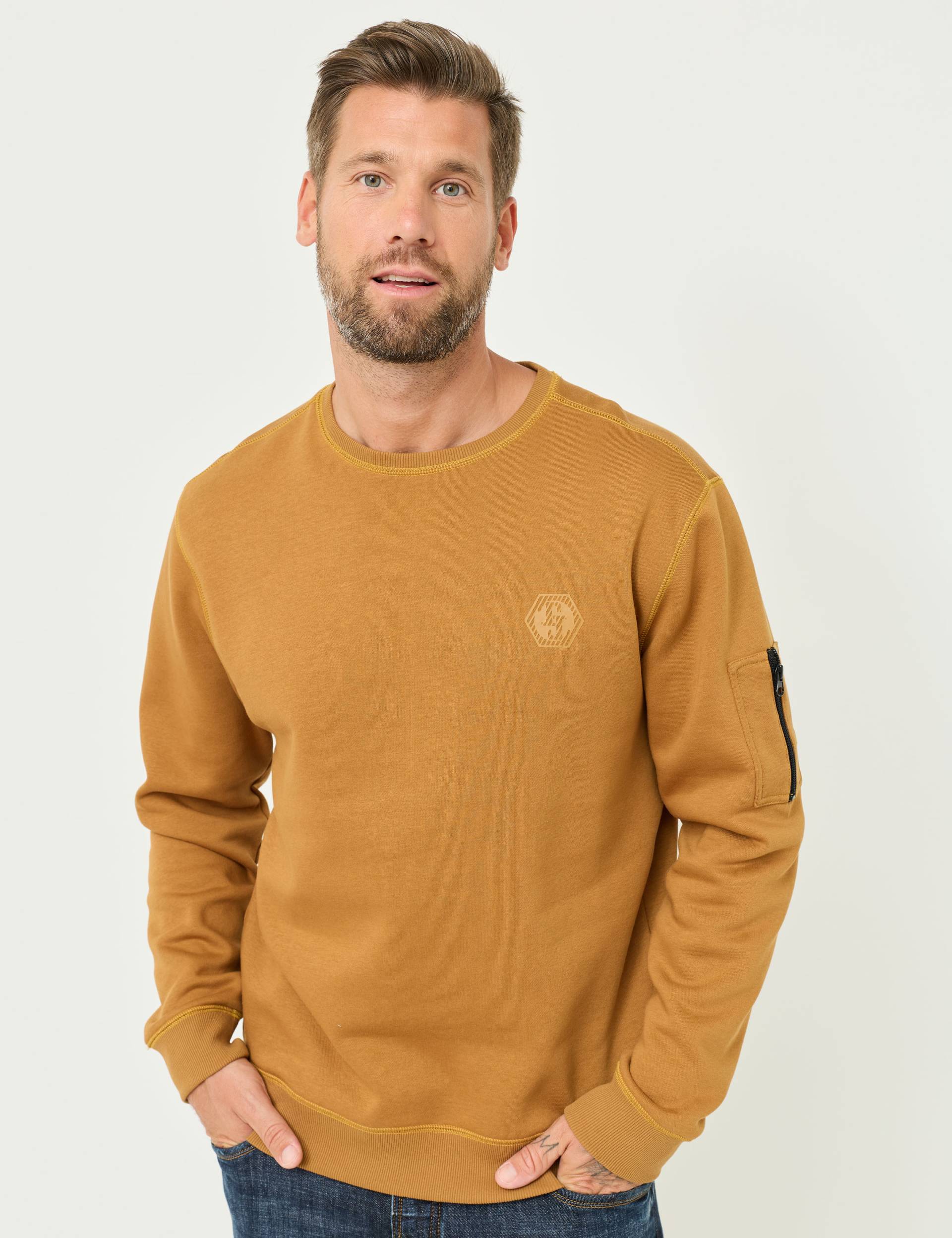 Softes Basic-Sweat mit Rundhals Softes Basic-Sweat mit Rundhals von Jeans Fritz
