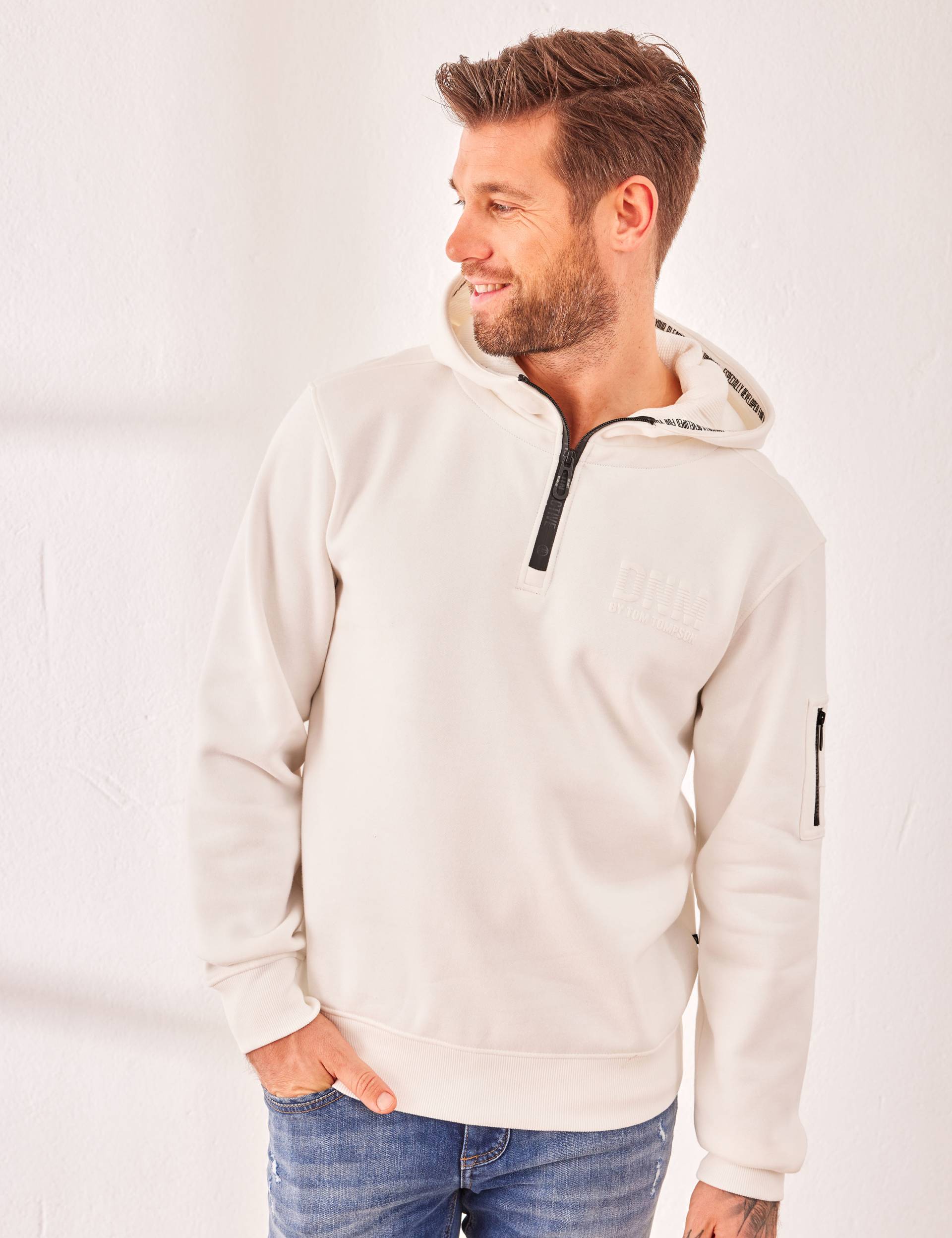 Sweat-Hoodie mit Zip von Jeans Fritz