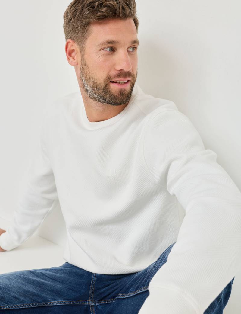 Sweatshirt mit Steppmuster von Jeans Fritz