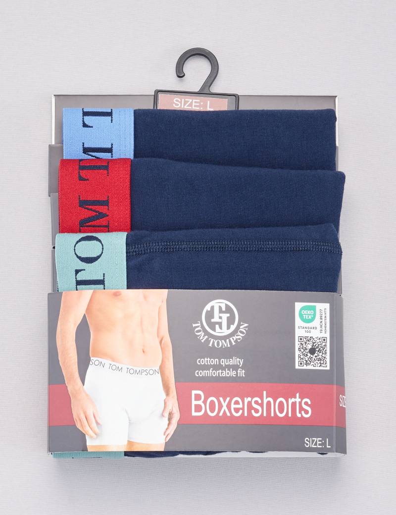 Uni Boxershorts im 3er Pack von Jeans Fritz