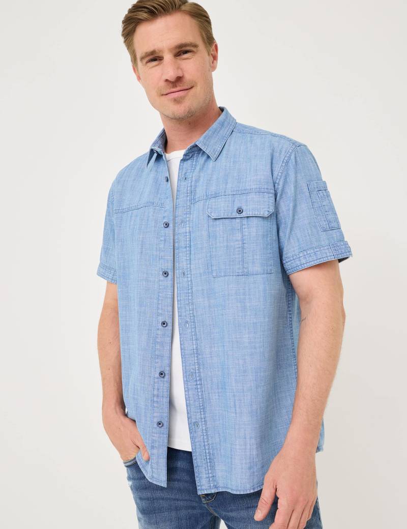 Unkompliziertes Hemd im Leinenlook von Jeans Fritz