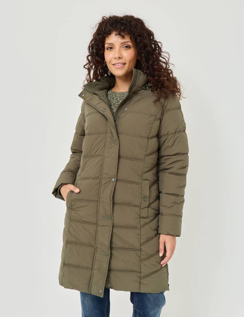 Warmer Steppmantel mit Kapuze von Jeans Fritz