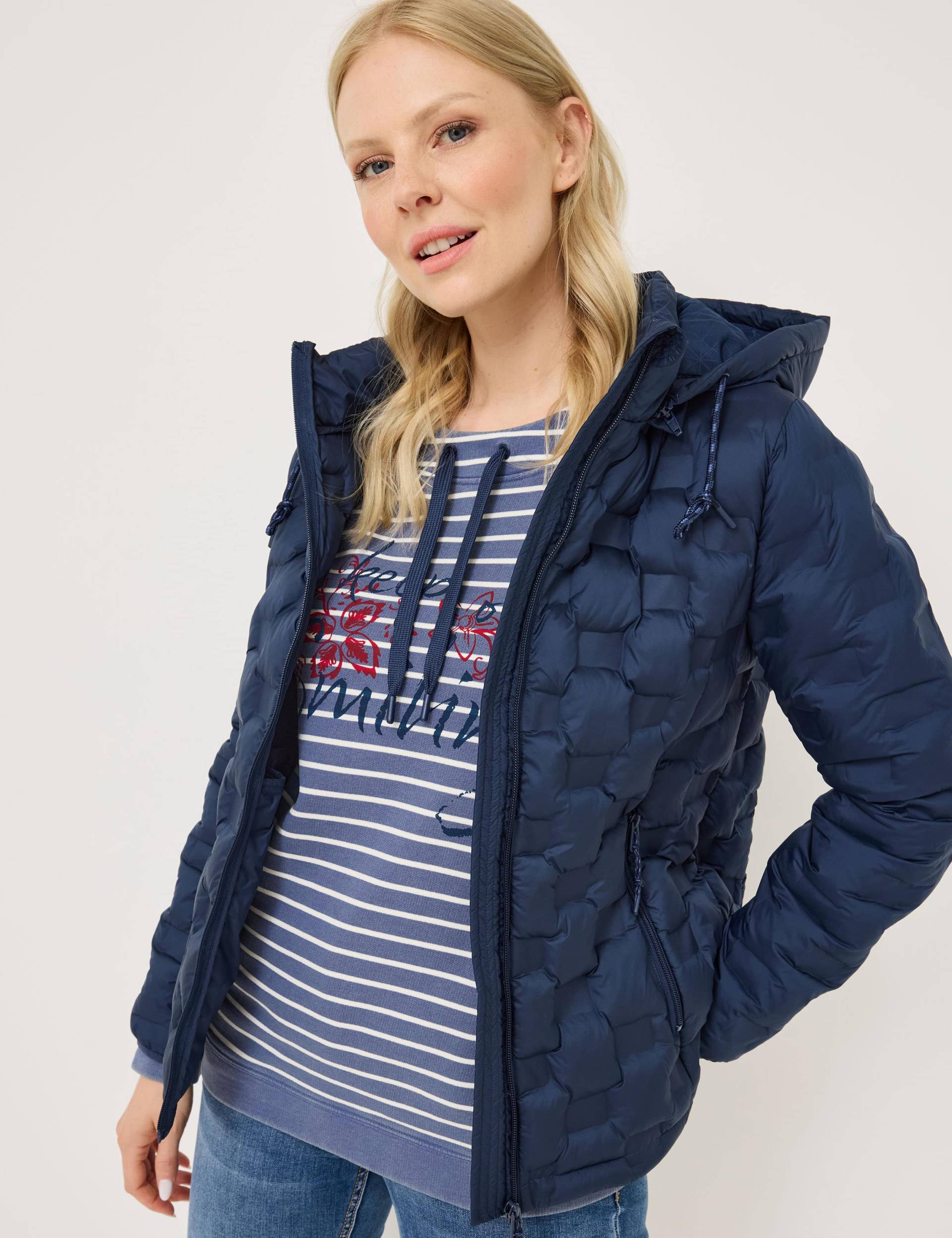 Wattierte Jacke m. schöner Steppung von Jeans Fritz