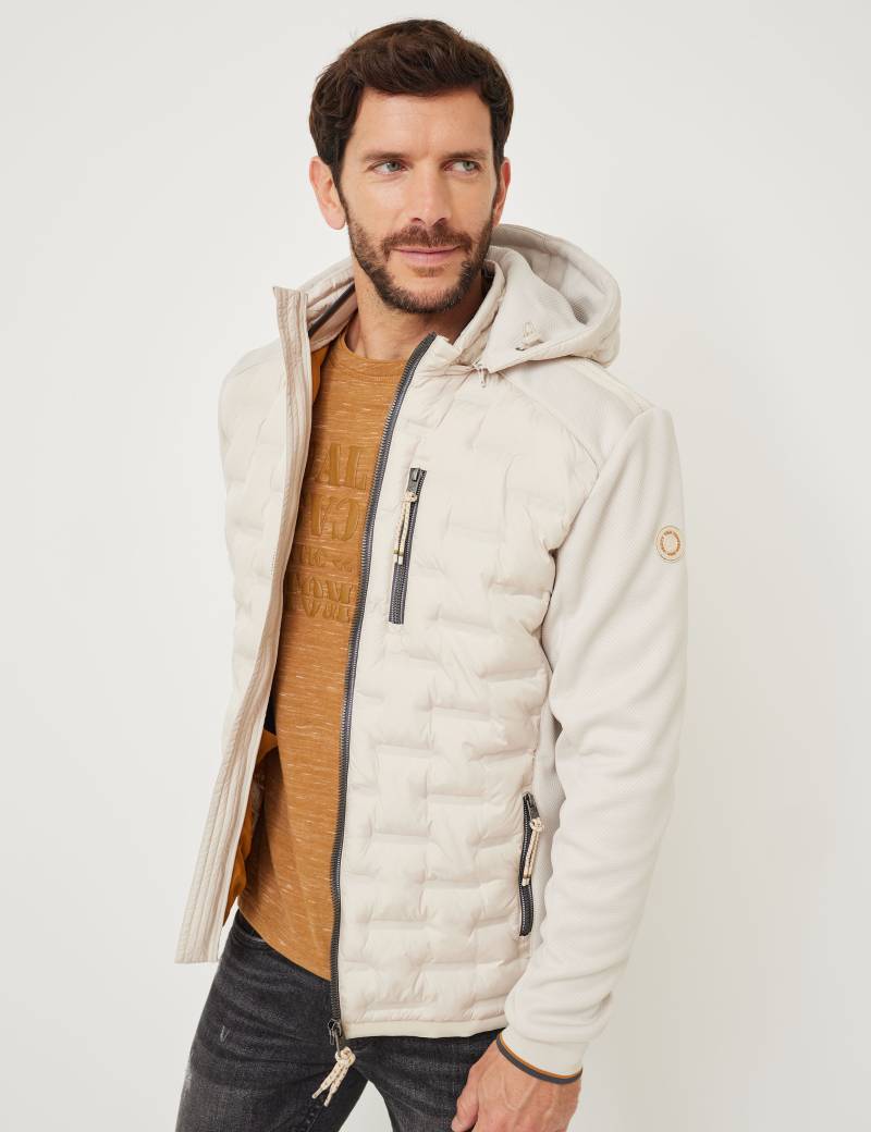 Wattierte Steppjacke im Materialmix Wattierte Steppjacke im Materialmix von Jeans Fritz