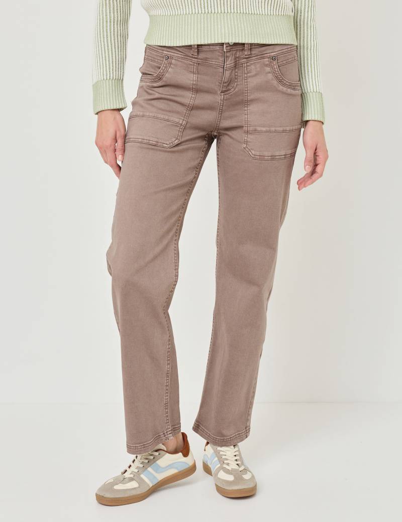 Wide Leg Hose im Denim-Look von Jeans Fritz