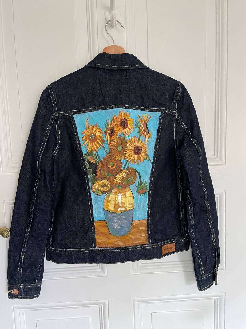 Painted Jacket - Van Gogh Painted Jacket - Van Gogh von JeansKunst