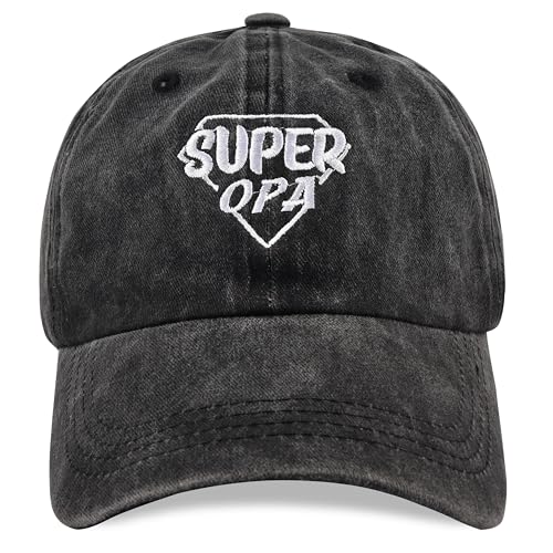 Jeasona Opa Cap Opa Geschenke für Geburtstag 60 65 70 80 Vatertag Lustige Enkel und Enkelin von Jeasona