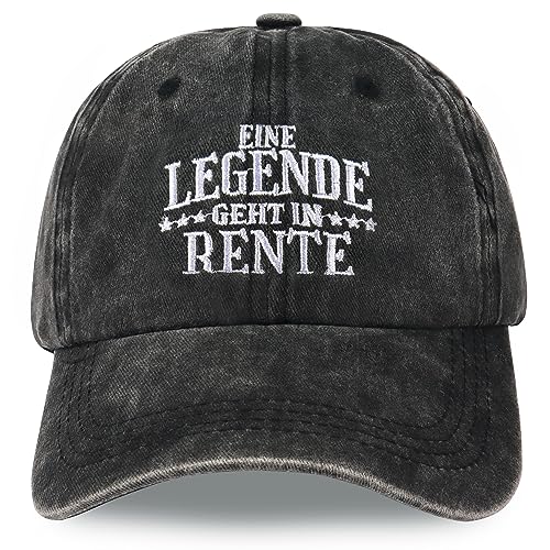 Jeasona Ruhestand Geschenke für Manner Cap Rentner Geschenk Mann Renteneintritt Geschenk Männer Opa RenteLustig Pension Geschenk Mann Ruhestand Kollege Chef von Jeasona