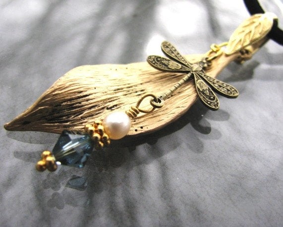 Leaf-Halskette von JebedisJewels