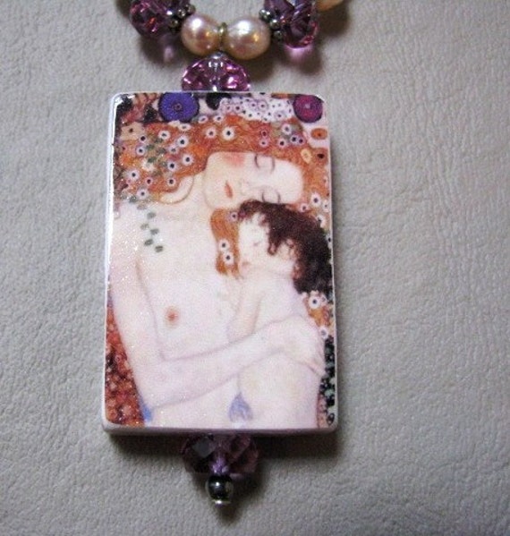 Mutter Und Kind Von Klimt von JebedisJewels