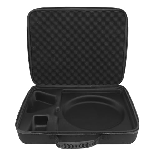 Jectse Satellitenspeichergehäuse, Stoßdämpfer -Tragetasche mit Schaumstoffschalen, Tragbarer Mini -Schüssel -Kit -Aktentasche für Kabeladapter -Stromversorgung, Ideal für Wohnmobil von Jectse