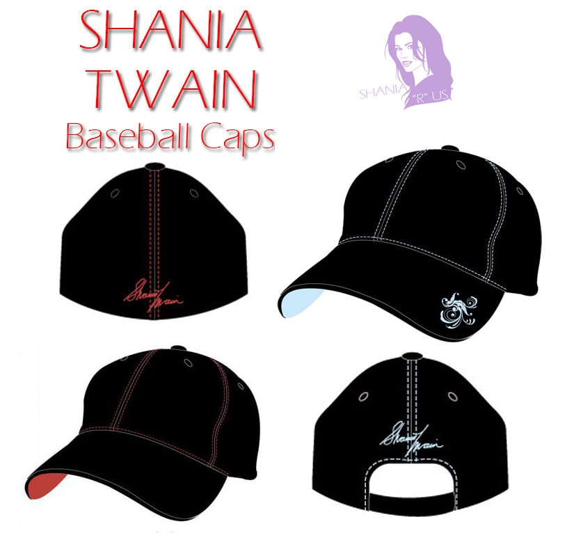 Shania Twain Rot Oder Hellblau "Signature Series" Baseball Caps | Offizielles Merchandise Shania Twain Rot Oder Hellblau "Signature Series" Baseball Caps | Offizielles Merchandise von JediTenken