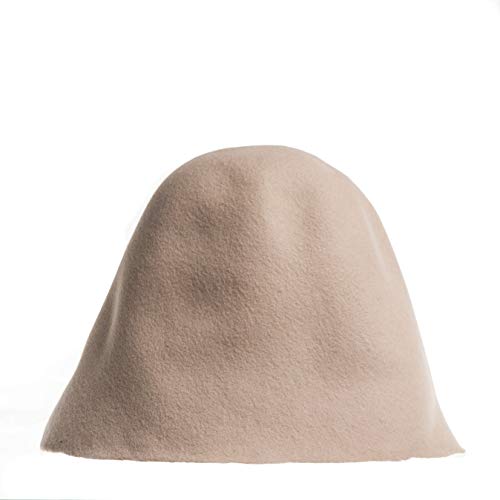 "Generic" Wollfilz Körperkegel Farben für Millinery Hut Kapuze Gr. One size, beige von Jedrzejko