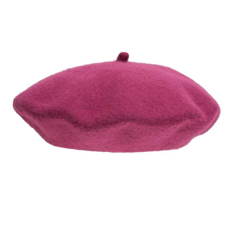 Raspberry Baret Mit Cabilloo Aus 100% Wolle von Jedrzejko