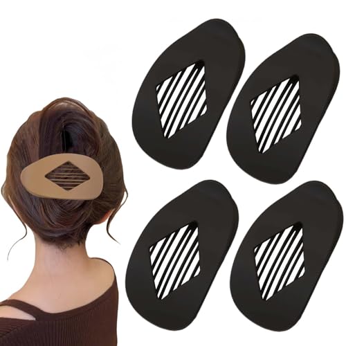 Duckbill Hair Clips for Women, Duckbill Clips for Hair, Flat Duckbill Hair Clip for Thick Thin Hair (Black) von Jeeeun