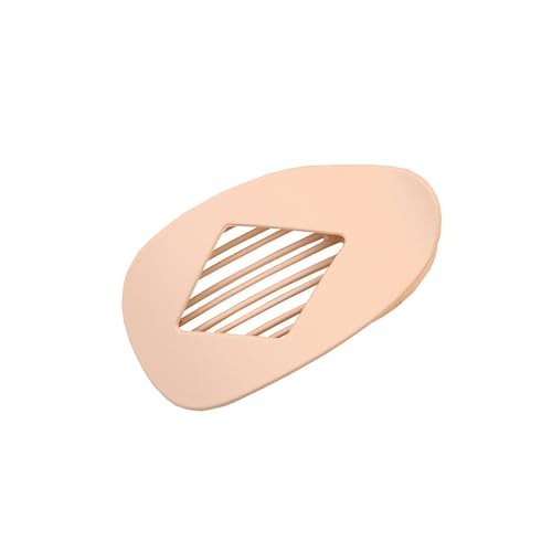 Flat Hair Clips for Women, Curved Design Duckbill Hair Clips for Lying, Driving - Matte Strong Hold Hair Claw Clips for Thin Thick Hair, Hair Accessories for Women and Girls (Matte apricot) von Jeeeun