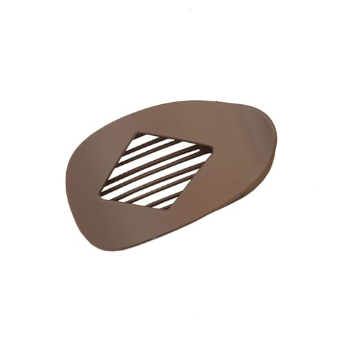 Flat Hair Clips for Women, Curved Design Duckbill Hair Clips for Lying, Driving - Matte Strong Hold Hair Claw Clips for Thin Thick Hair, Hair Accessories for Women and Girls (Matte coffee) von Jeeeun