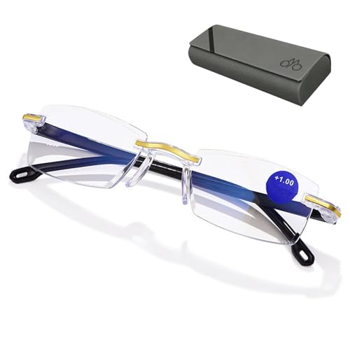Jeeeun Mag Vision Glasses, 2025 Intelligent Zoom Reading & Anti Blue Light Block Computer Glasses for Men Women (1pcs,+3.5D) von Jeeeun