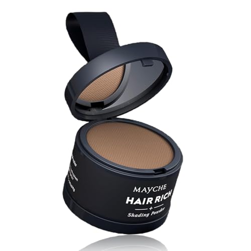 Maycheer Hairline Powder for Women, Maycheer Hair Shadow, Maycheer Magic Root Cover Up, Maycheer Hair Rich Shading Powder (17#Light Camel) von Jeeeun