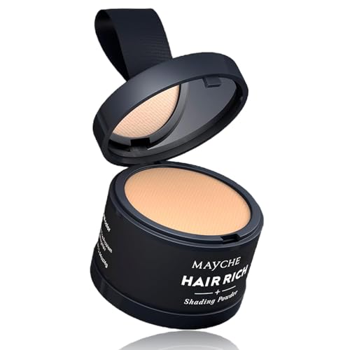 Maycheer Hairline Powder for Women, Maycheer Hair Shadow, Maycheer Magic Root Cover Up, Maycheer Hair Rich Shading Powder (24#Almond Orange) von Jeeeun