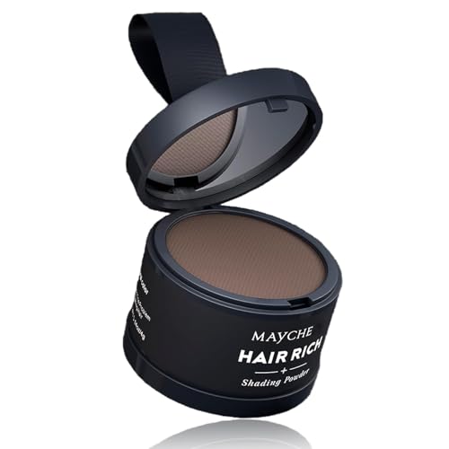 Maycheer Hairline Powder for Women, Maycheer Hair Shadow, Maycheer Magic Root Cover Up, Maycheer Hair Rich Shading Powder (28#Deep Mocha) von Jeeeun
