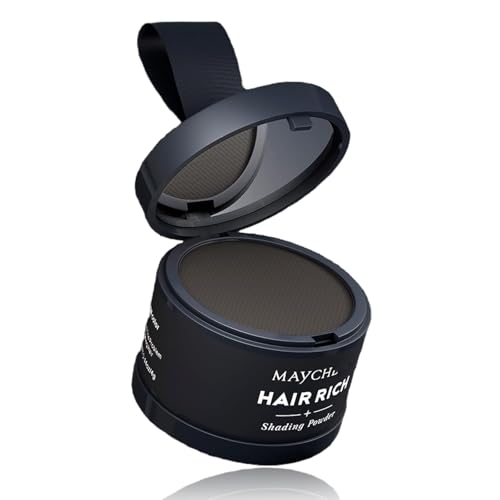 Maycheer Hairline Powder for Women, Maycheer Hair Shadow, Maycheer Magic Root Cover Up, Maycheer Hair Rich Shading Powder (4#Gray) von Jeeeun
