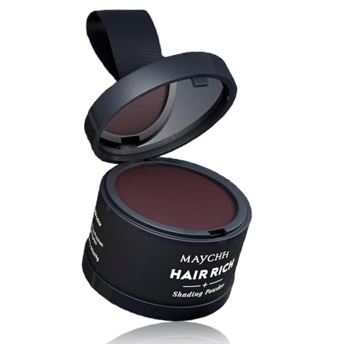 Maycheer Hairline Powder for Women, Maycheer Hair Shadow, Maycheer Magic Root Cover Up, Maycheer Hair Rich Shading Powder (7#Chestnut Brown) von Jeeeun