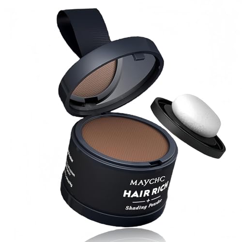 Maycheer Hairline Powder for Women - Maycheer Magic Root Cover Up, Hair Rich Shading Powder (03#Light Brown) von Jeeeun