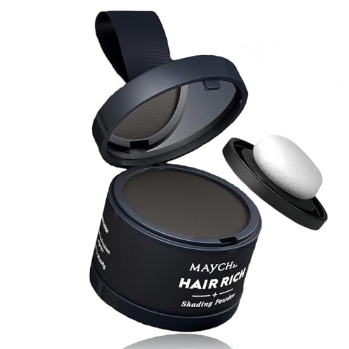 Maycheer Hairline Powder for Women - Maycheer Magic Root Cover Up, Hair Rich Shading Powder (04#Gray) von Jeeeun