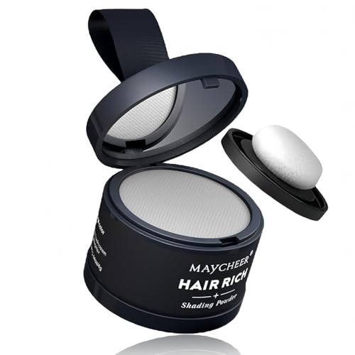 Maycheer Hairline Powder for Women - Maycheer Magic Root Cover Up, Hair Rich Shading Powder (09#Lilac Grey) von Jeeeun