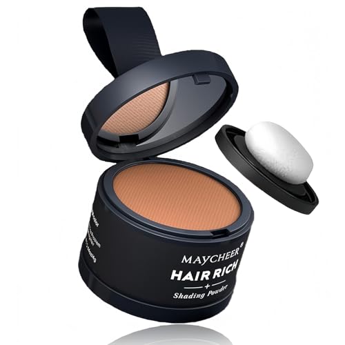 Maycheer Hairline Powder for Women - Maycheer Magic Root Cover Up, Hair Rich Shading Powder (12#Orange) von Jeeeun