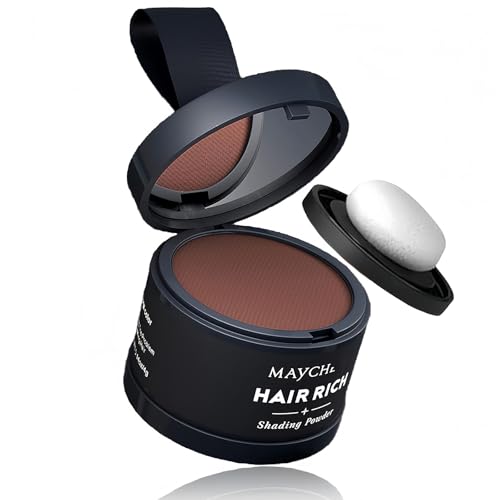 Maycheer Hairline Powder for Women - Maycheer Magic Root Cover Up, Hair Rich Shading Powder (14#Chocolate) von Jeeeun