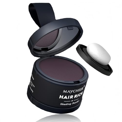 Maycheer Hairline Powder for Women - Maycheer Magic Root Cover Up, Hair Rich Shading Powder (15#Dark Purple) von Jeeeun