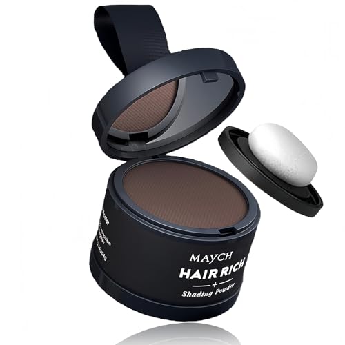 Maycheer Hairline Powder for Women - Maycheer Magic Root Cover Up, Hair Rich Shading Powder (20#Shallow Walnut) von Jeeeun