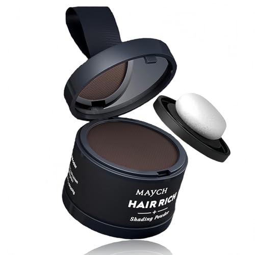 Maycheer Hairline Powder for Women - Maycheer Magic Root Cover Up, Hair Rich Shading Powder (21#Black Tea) von Jeeeun