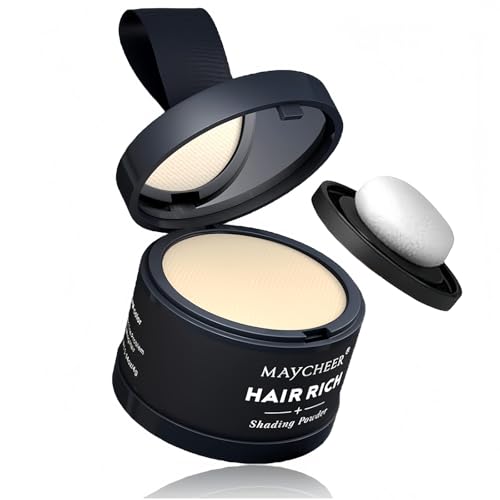 Maycheer Hairline Powder for Women - Maycheer Magic Root Cover Up, Hair Rich Shading Powder (22#Beige) von Jeeeun