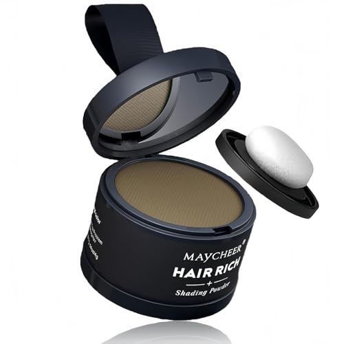 Maycheer Hairline Powder for Women - Maycheer Magic Root Cover Up, Hair Rich Shading Powder (27# Flax Brown) von Jeeeun