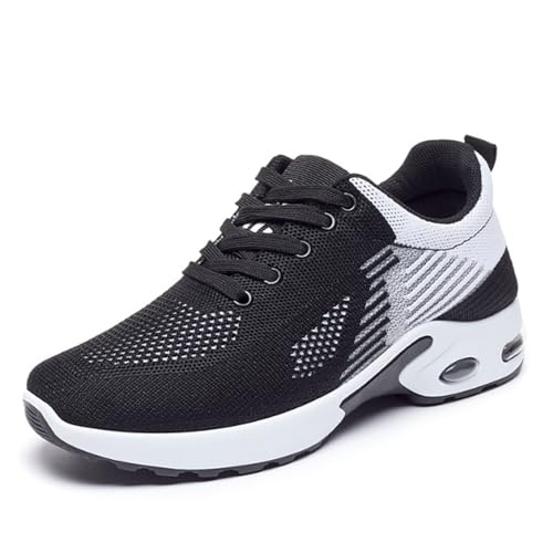 Orthopedic Shoes for Women, Stylish Sneakers with Arch Support, Lightweight Air Cushion Design Perfect for Tennis, Gym & Daily Use (Black,38) von Jeeeun