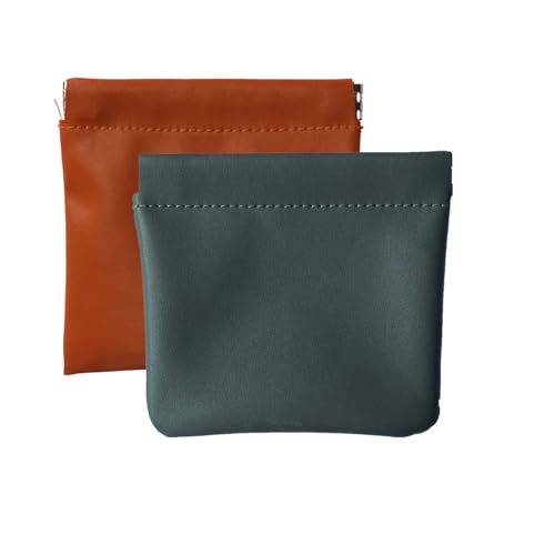 Pouchic Organizer Tasche mit Druckknopfverschluss – Onavee PU Leder Kosmetik- & Schmucktasche, Mini Reise Organizer für Damen (2pcs*c) von Jeeeun