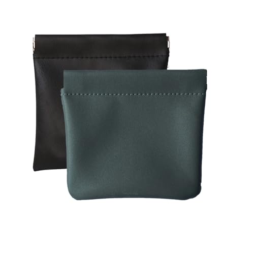 Pouchic Organizer Tasche mit Druckknopfverschluss – Onavee PU Leder Kosmetik- & Schmucktasche, Mini Reise Organizer für Damen (2pcs*i) von Jeeeun