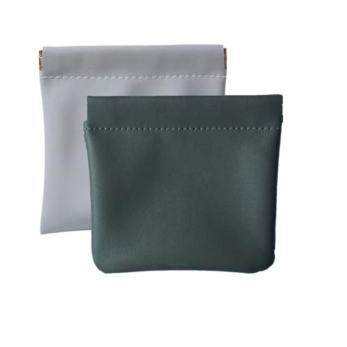 Pouchic Organizer Tasche mit Druckknopfverschluss – Onavee PU Leder Kosmetik- & Schmucktasche, Mini Reise Organizer für Damen (2pcs*j) von Jeeeun